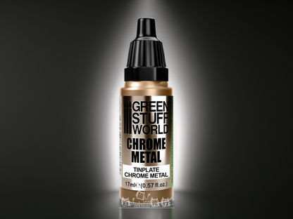 Green Stuff World Chrome - 3693 電鍍色 - 白鐵色 17ml