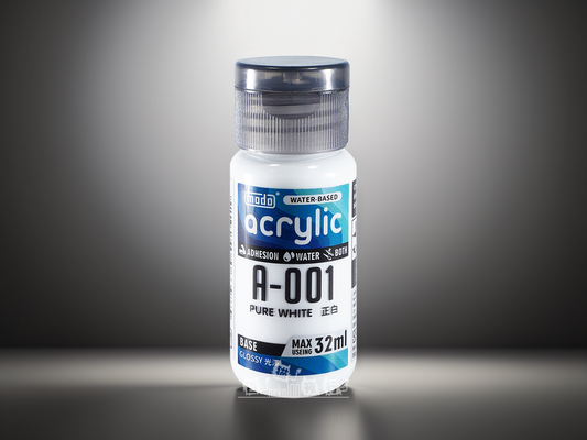 modo A-Series Gloss Water-based Acrylic A001 Pure White 32ml