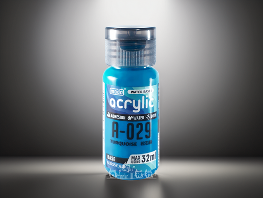 modo A-Series Gloss Water-based Acrylic A029 Turquoise 32ml