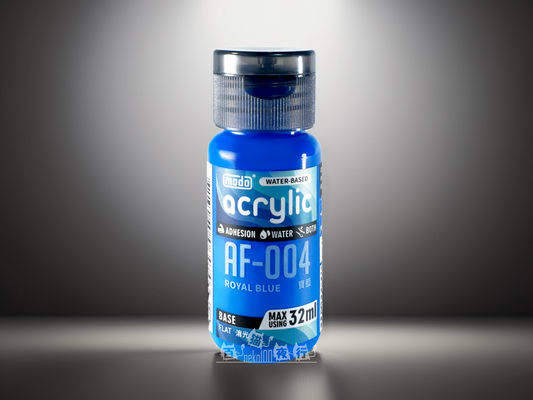 modo AF-Series Flat Water-based Acrylic AF004 Royal Blue 32ml