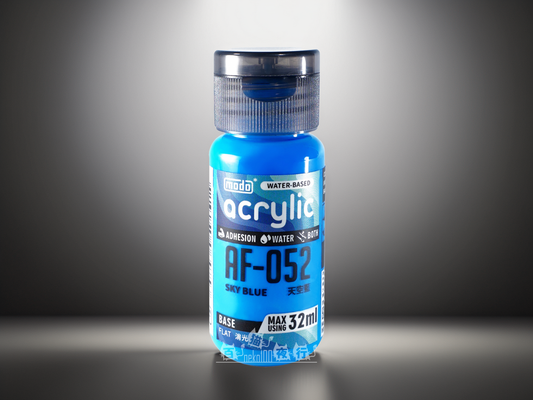 modo AF-Series Flat Water-based Acrylic AF052 Sky Blue 32ml