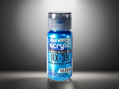 modo 摩多製漆所 水性金屬色 - AX39 金屬天藍