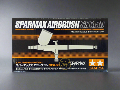 Tamiya Sparmax Airbrush-74802-噴筆 SX 0.5D