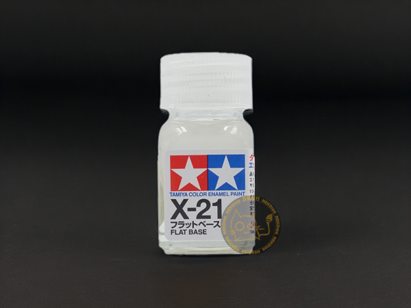 Tamiya Color Enamel-80021-X-21-Flat Base