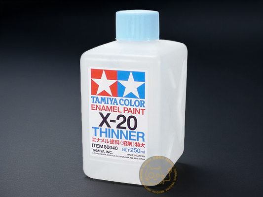 Tamiya Color 珐琅油漆-80040-X-40-琺瑯油漆稀釋劑