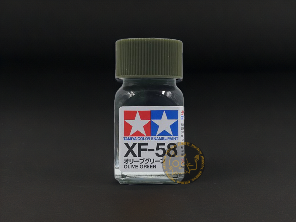 Tamiya Color 珐琅油漆-80358-XF-58-橄欖綠 (美軍戰車色)