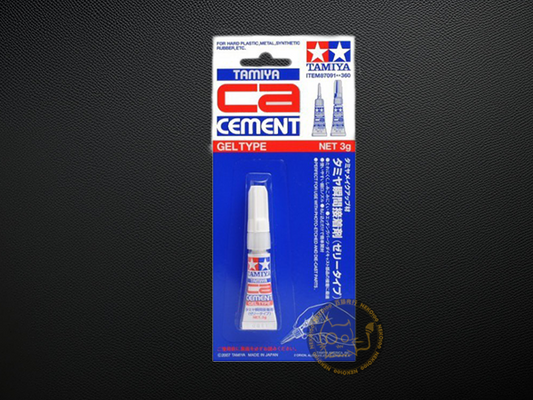 Tamiya Adhesives-87091-瞬乾膠水-啫喱狀